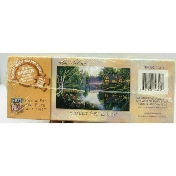 Puzzle Masterpieces Jigsaw Puzzles Sweet Serenity 70324 1000 Pcs Kim Norlien NSB - Picture 5 of 7